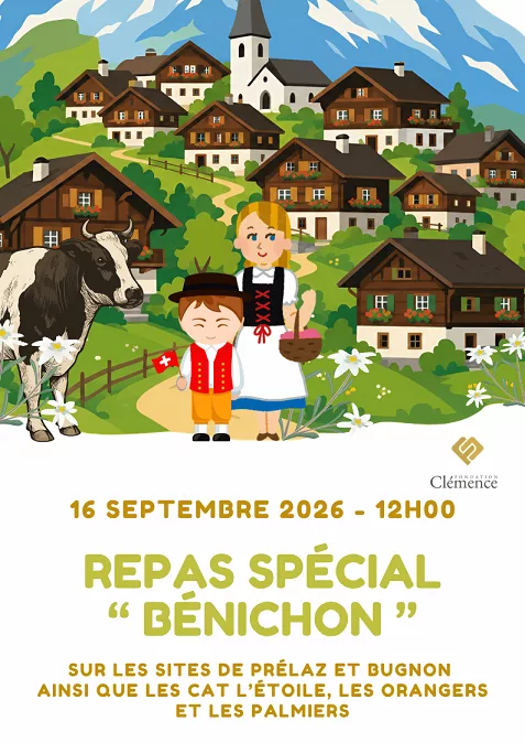 Fondation Clémence - 16 septembre 2026 benichon 1