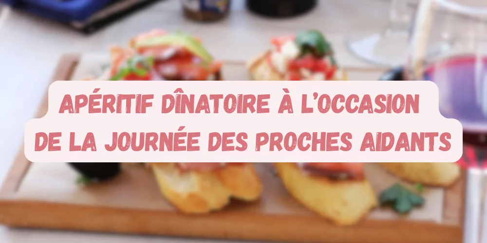 Fondation Clémence - Banniere aperitif proches aidants 2026